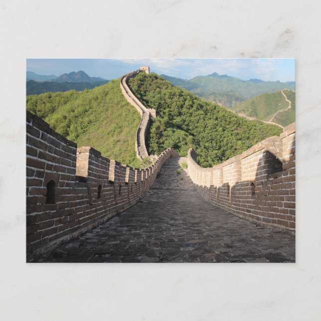 Große Mauer der China - Huanghuacheng Postkarte (Vorderseite)