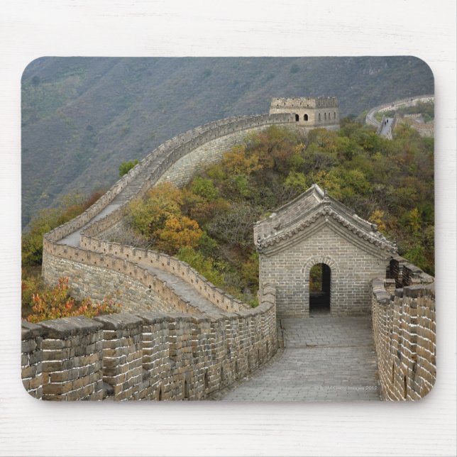 Große Mauer der China in Mutianyu Mousepad (Vorne)