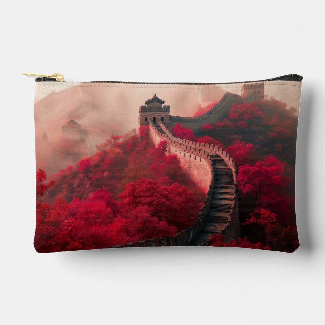 Große Mauer der China Kosmetische Tasche - Roter H (Vorderseite)