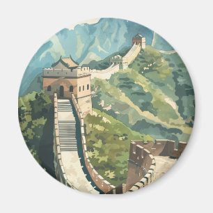 Große Mauer der China Magnet