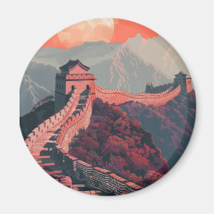 Große Mauer der China Magnet