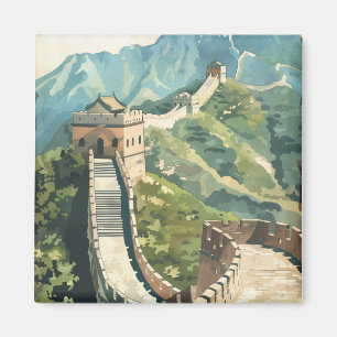Große Mauer der China Magnet