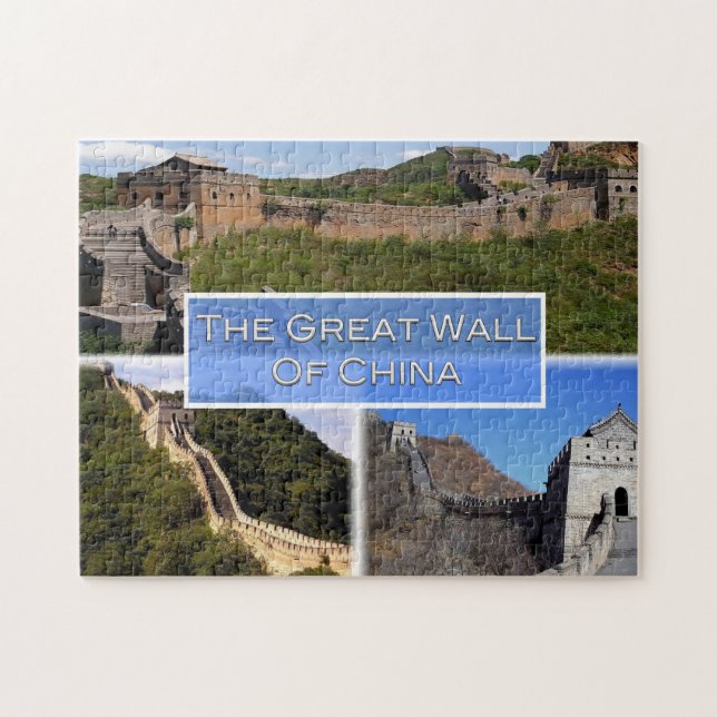 Große Mauer der China - Mutianyu - Simatai Puzzle (Horizontal)