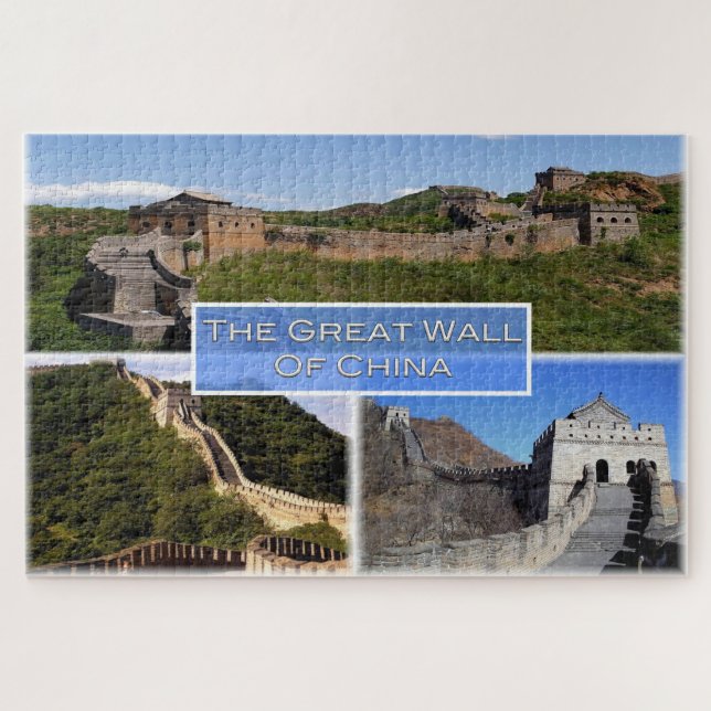 Große Mauer der China - Mutianyu - Simatai Puzzle (Horizontal)