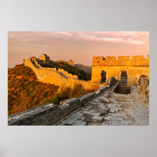 Große Mauer der China Poster (Vorne)