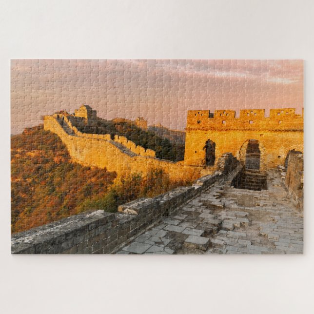 Große Mauer der China Puzzle (Horizontal)