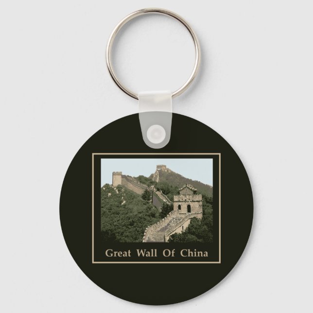 Große Mauer der China Schlüsselanhänger (Vorderseite)