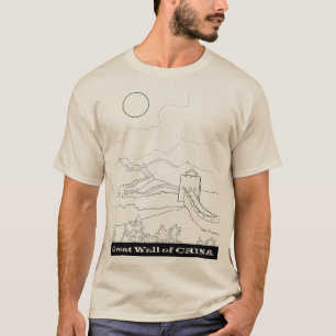 Große Mauer des T - Shirt der China