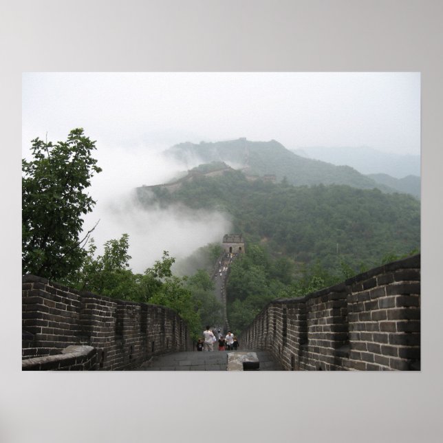 Große Mauer - Nebel 2 Poster (Vorne)
