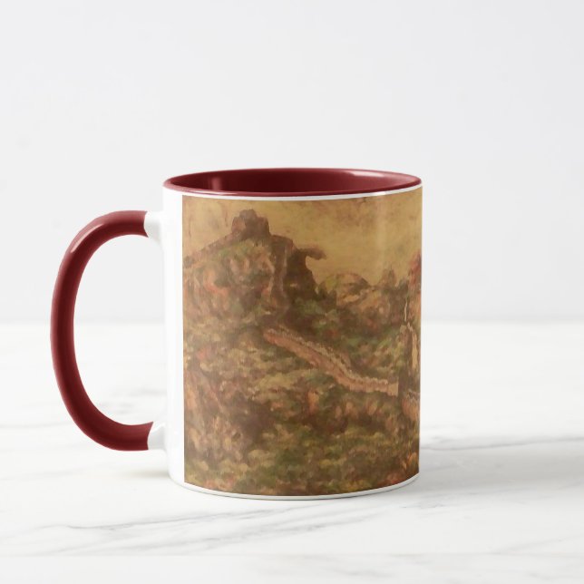 Große Mauer Tasse (Links)