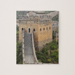 Große Mauer von China bei Jinshanling, China, Asie Puzzle