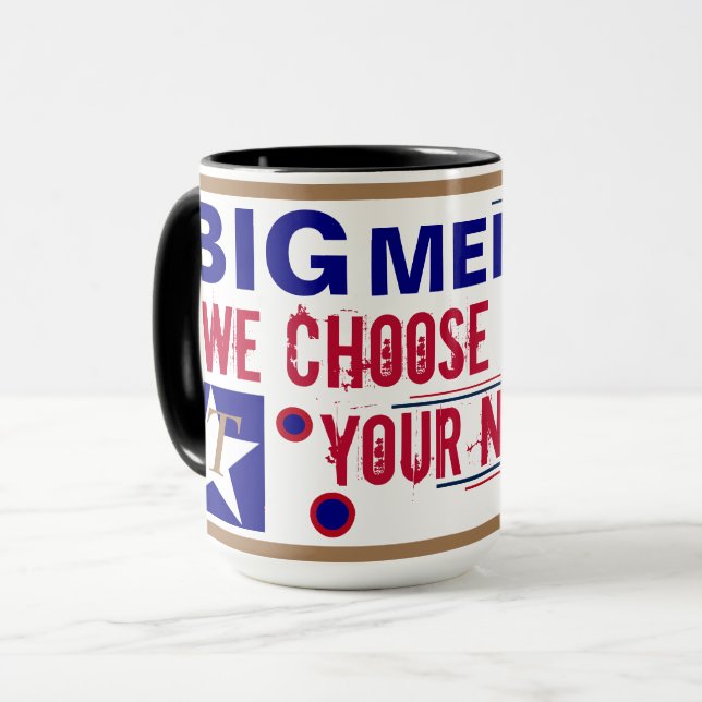  Große Medien Tasse (Vorderseite Links)