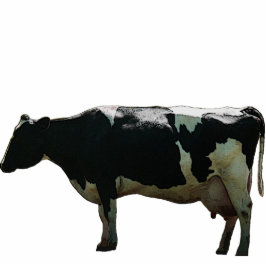Große Milchkuh-Skulptur Freistehende Fotoskulptur