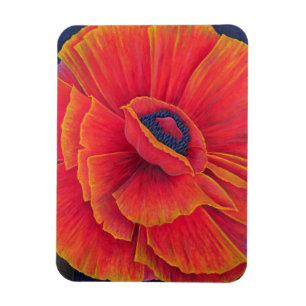 Große Mohnblume 2003 Magnet