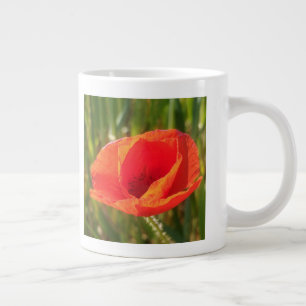Große Mohnblume Jumbo-Tasse