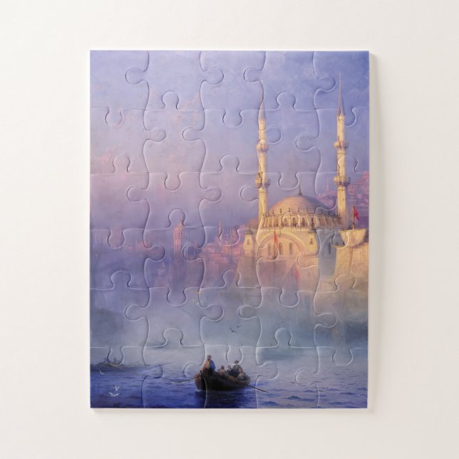 Große Moschee-Kunst mit großem Stück und einfacher Puzzle (Vertikal)