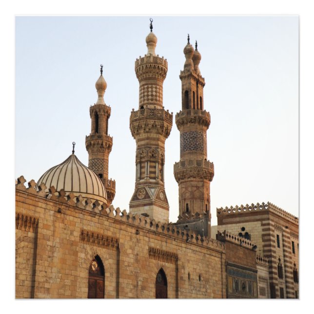 Große Moschee von Muhammad Ali Pasha Fotodruck (Vorne)