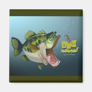 Große Mouth-Bass Magnet