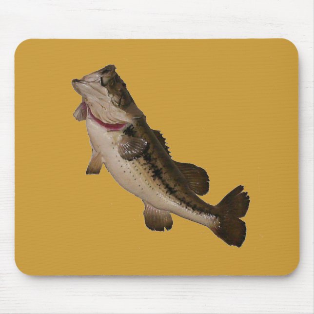 Große Mouth Bass Mousepad (Vorne)