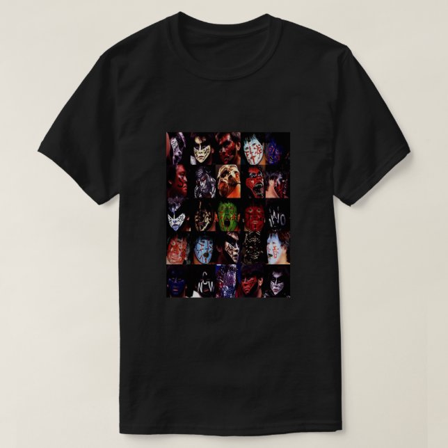 Große Muta-Gesichter  T-Shirt (Design vorne)