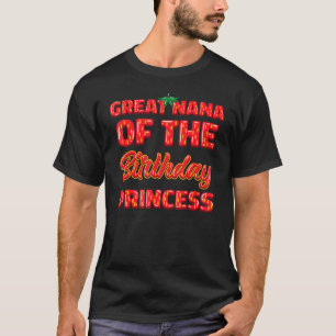 Große Nana der Geburtstagsprinzessin Strawberry Bd T-Shirt