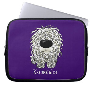 Große Nase Komondor Laptopschutzhülle