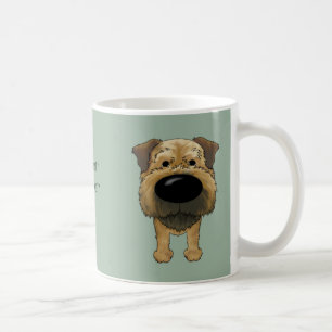 Große Nasen-Grenze Terrier Tasse