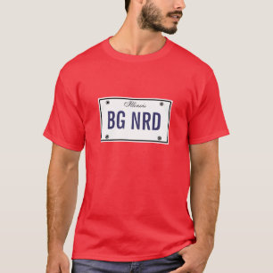 Große Nerd-Lizenz-Platte T-Shirt