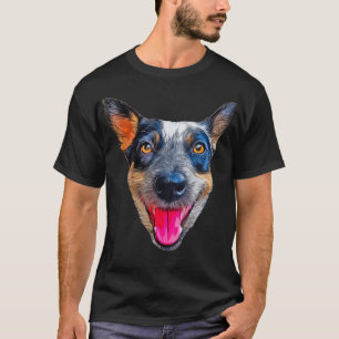 Große Niedliche Heeler, Australischer Rinderhund ( T-Shirt
