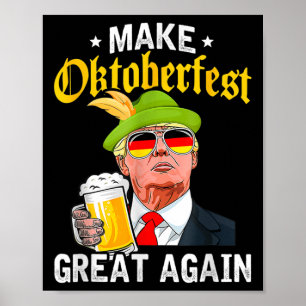 Große Nochmal Funny Pro Trump 2024 Poster
