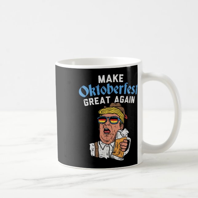 Große Note lustige Trump Drink Bier Tasse Geschenk (Rechts)