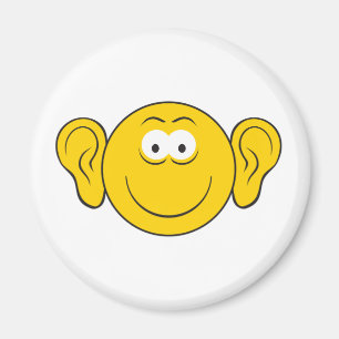 Große Ohren Gesicht Magnet