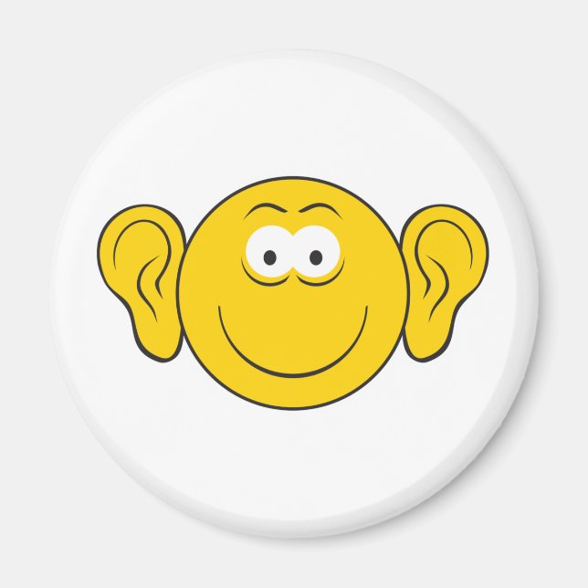 Große Ohrsicht Magnet (Vorne)