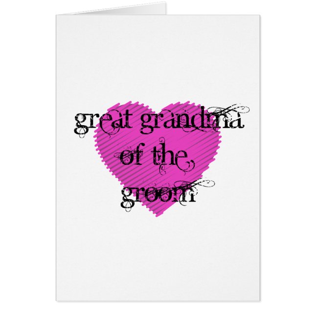 Große Oma des Grooms (Vorne)