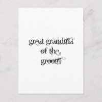 Große Oma des Grooms