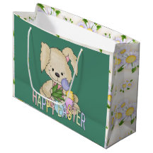 Große Osterhasen-Feriengeschenktasche