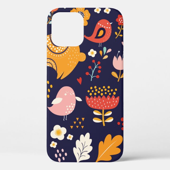 Große Ostersammlung von Blume, Blätter, b Case-Mate iPhone Hülle (Rückseite)