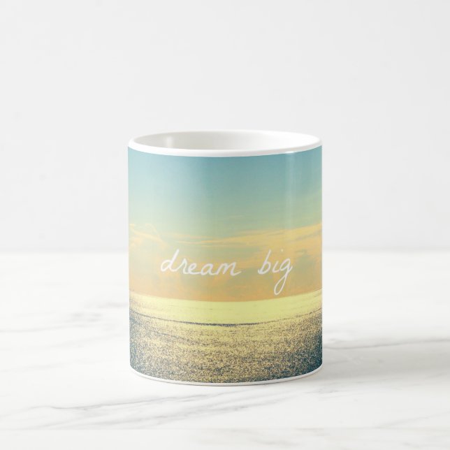 GROSSE OZEAN-FOTO-TRAUMTASSE KAFFEETASSE (Mittel)