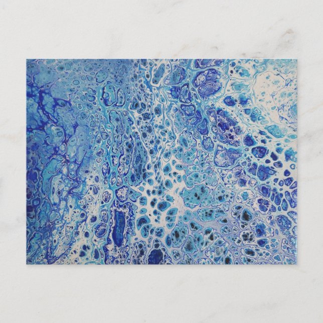 Große Ozeanwelle nach Karte (Vorderseite)