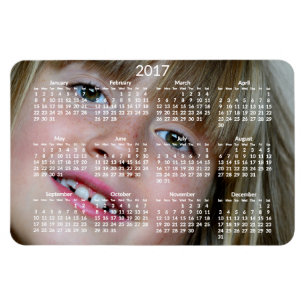 Große Personalisierte Kalender - Flexible Magnet 2