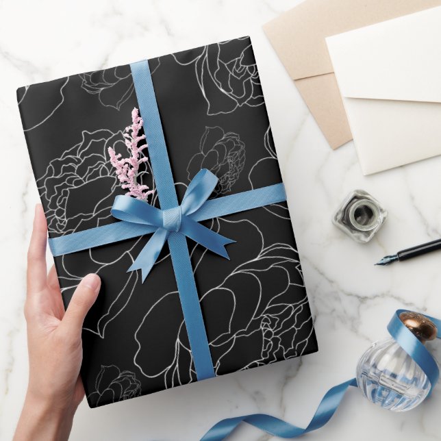 Große Pfennigfuchser, Skizze. Schleifpapier Geschenkpapier (Schenken)