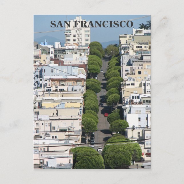 Große Postkarte von San Francisco! (Vorderseite)