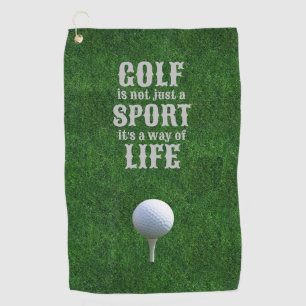 Große Punktzahl mit Personalisierten Golfhandtüche Golfhandtuch