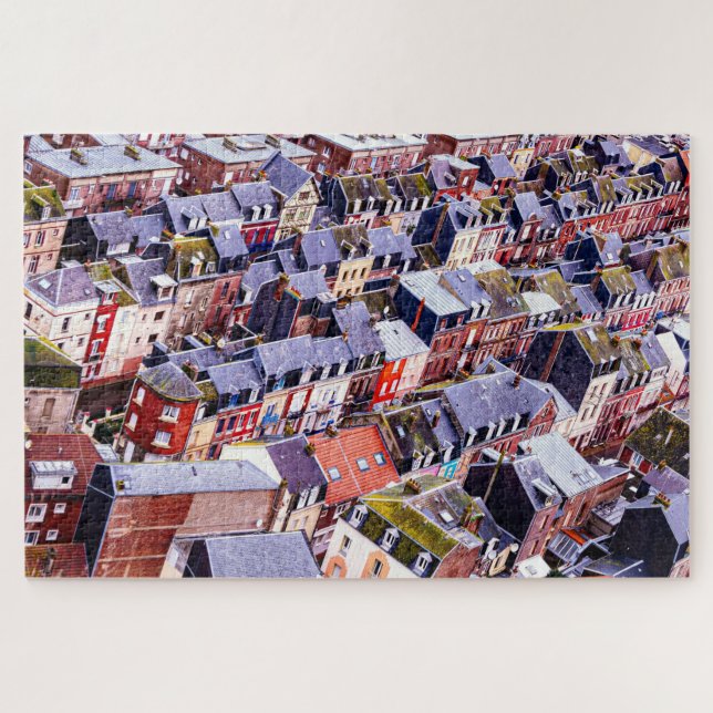 Große Puzzles Le Tréport, Frankreich (Horizontal)
