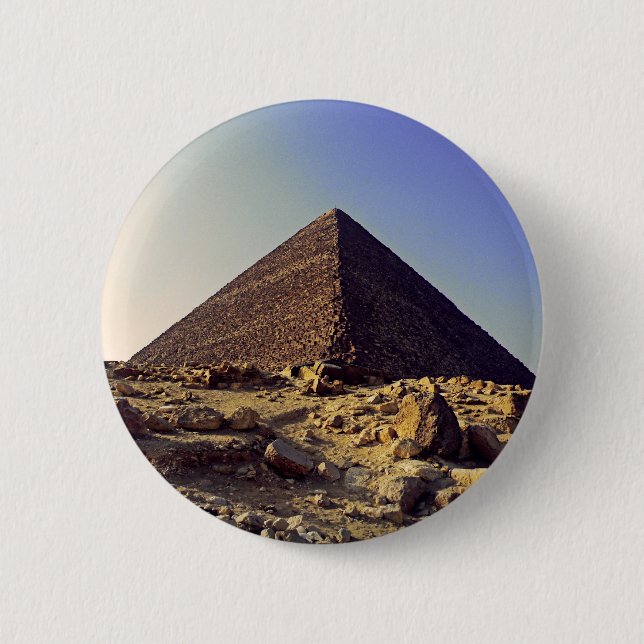 Große Pyramide von Giza Khufu Button (Vorderseite)
