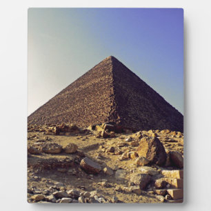 Große Pyramide von Giza Khufu Fotoplatte