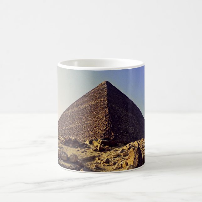 Große Pyramide von Giza Khufu Kaffeetasse (Mittel)