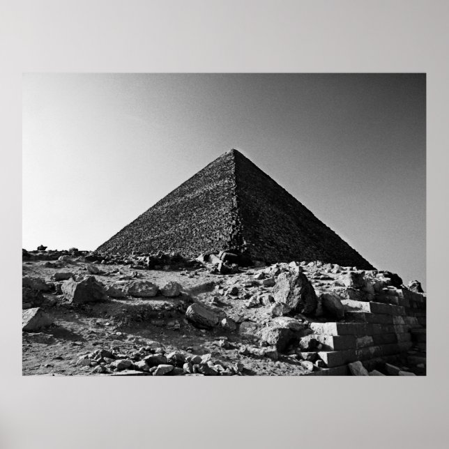 Große Pyramide von Giza Khufu Poster (Vorne)