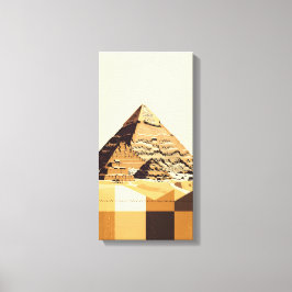 Große Pyramide von Giza Leinwanddruck