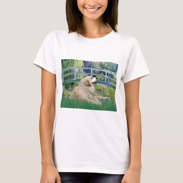 Große Pyrenäen 2 - Brücke T-Shirt (Vorderseite)